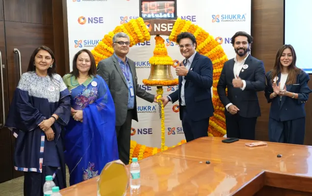 Shukra Pharmaceuticals Marks Its Listing on the National Stock Exchange